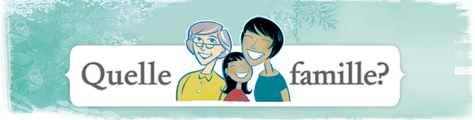 Logo du bulletin Quelle famille?, les familles immigrantes au Québec