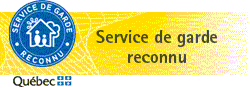Logo « Service de garde reconnu »