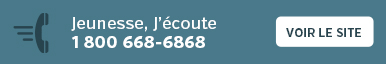 Lien vers le site Web Jeunesse, J'écoute.