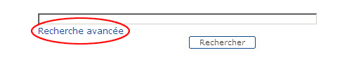 Lien vers la recherche avancée Lien vers la recherche avancée